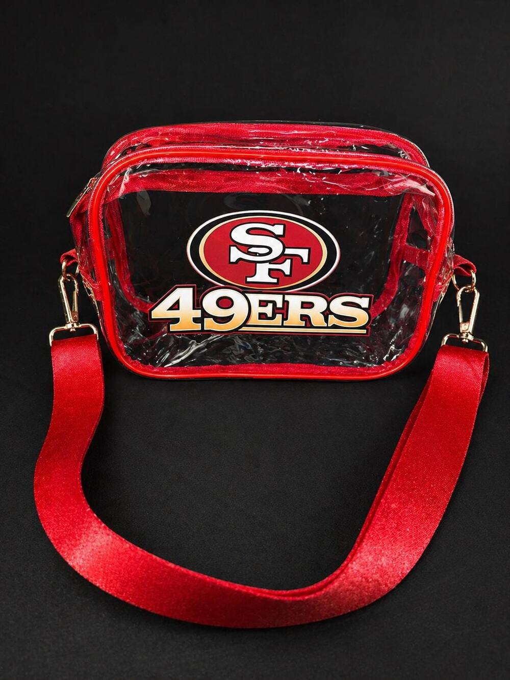 San Francisco 49ers Crossbody Stadium Bag